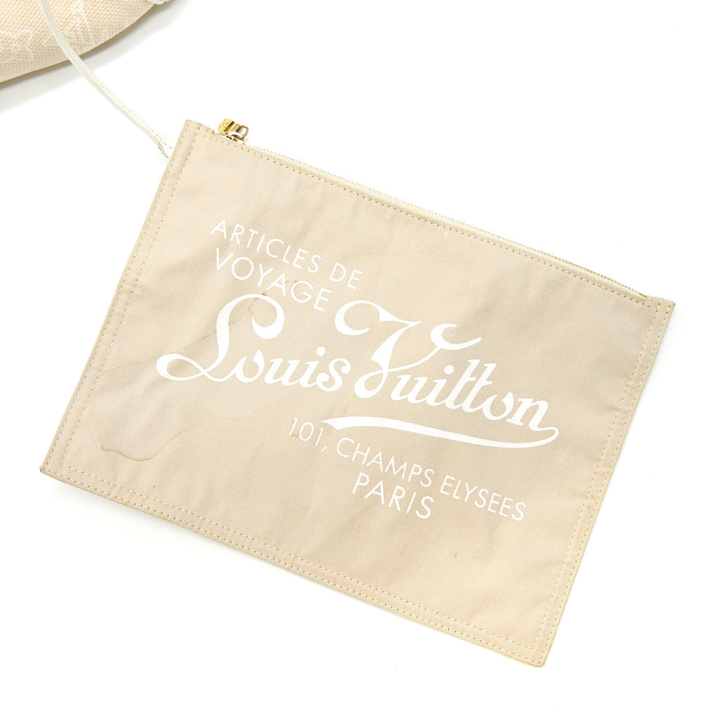 LOUIS VUITTON CANVAS TOTE ARTICLES DE VOYAGE