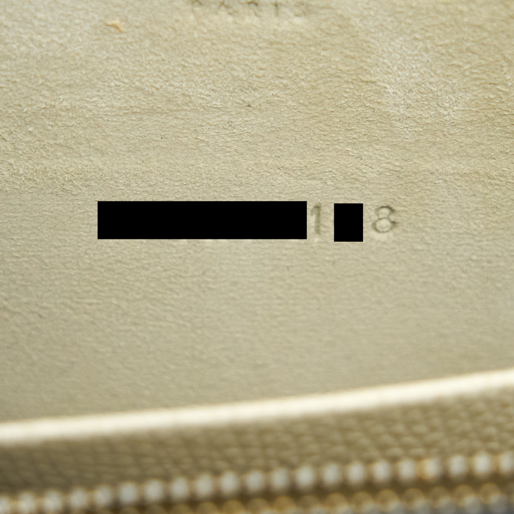 DIOR SADDLE POUCH WITH CHAIN WHITE GHW