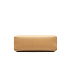 GUCCI BAMBOO DAILY LEATHER TOP HANDLE BAG BEIGE