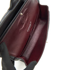 CHANEL CLASSIC DOUBLE FLAP LAMBSKIN BLACK SHW SERIAL 13