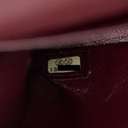 CHANEL CLASSIC DOUBLE FLAP LAMBSKIN BLACK SHW SERIAL 13
