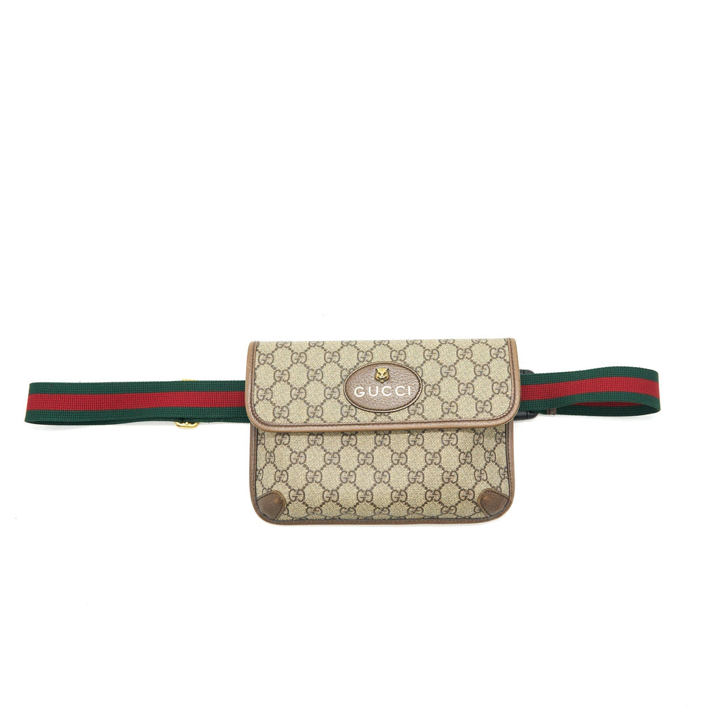 GUCCI GG SUPREME CANVAS BELT BAG