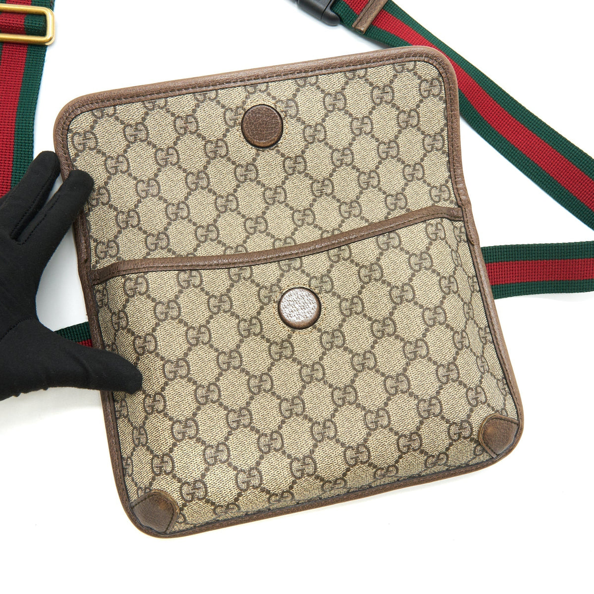 GUCCI GG SUPREME CANVAS BELT BAG