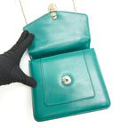 BVLGARI SERPENTI FOREVER CROSSBODY BAG GREEN