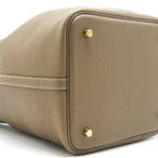 Hermes Picotin 22 Lock Bag Etoupe GHW Year2021