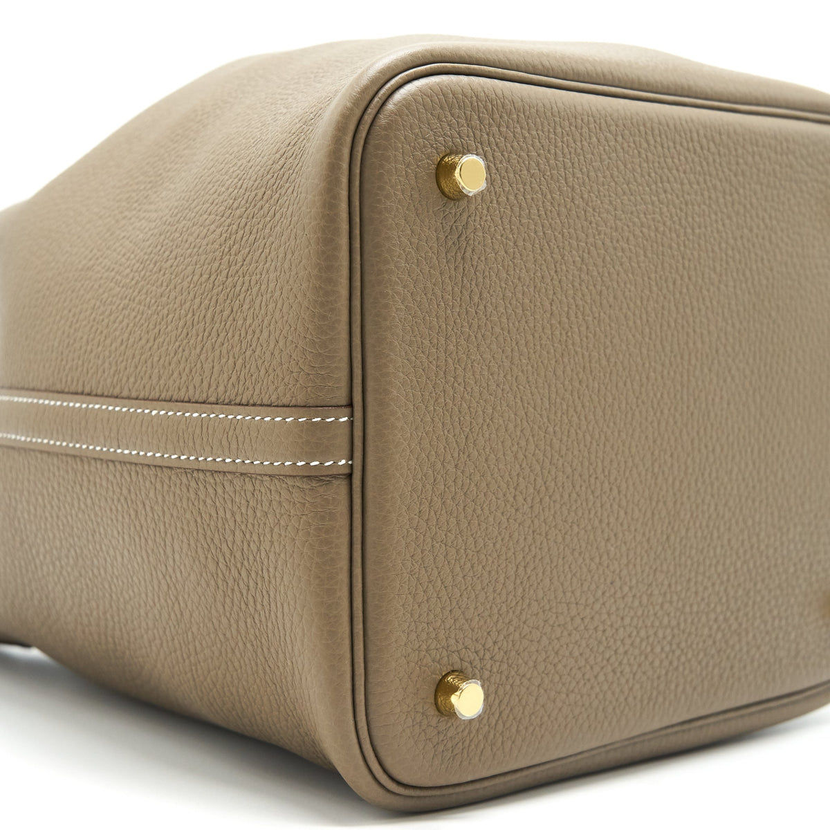 Hermes Picotin 22 Lock Bag Etoupe GHW Year2021