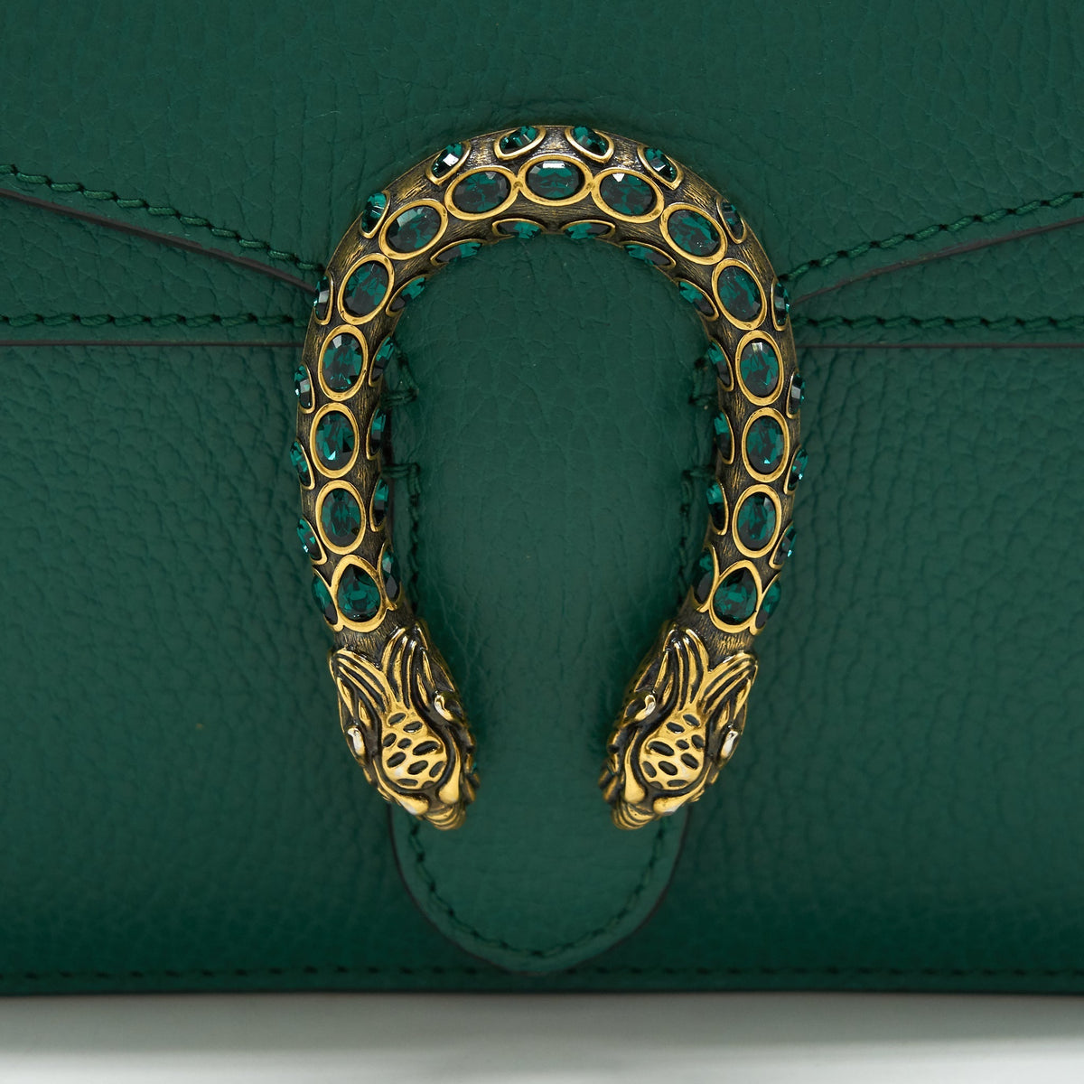 GUCCI MINI DIONYSUS BAG GREEN MULTI COLOUR HARDWARE