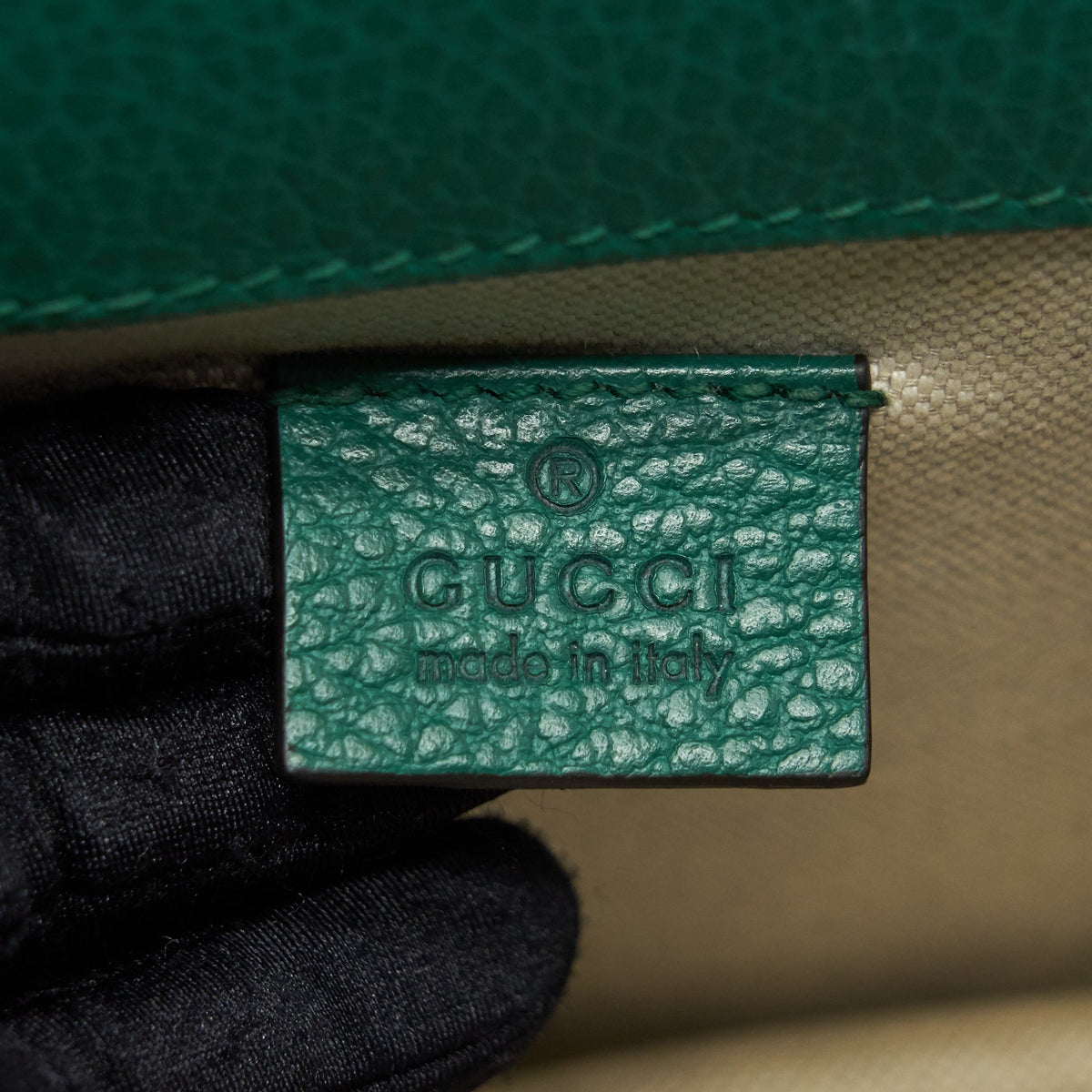 GUCCI MINI DIONYSUS BAG GREEN MULTI COLOUR HARDWARE