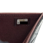 CHANEL CLASSIC FLAP WALLET CAVIAR BLACK GHW
