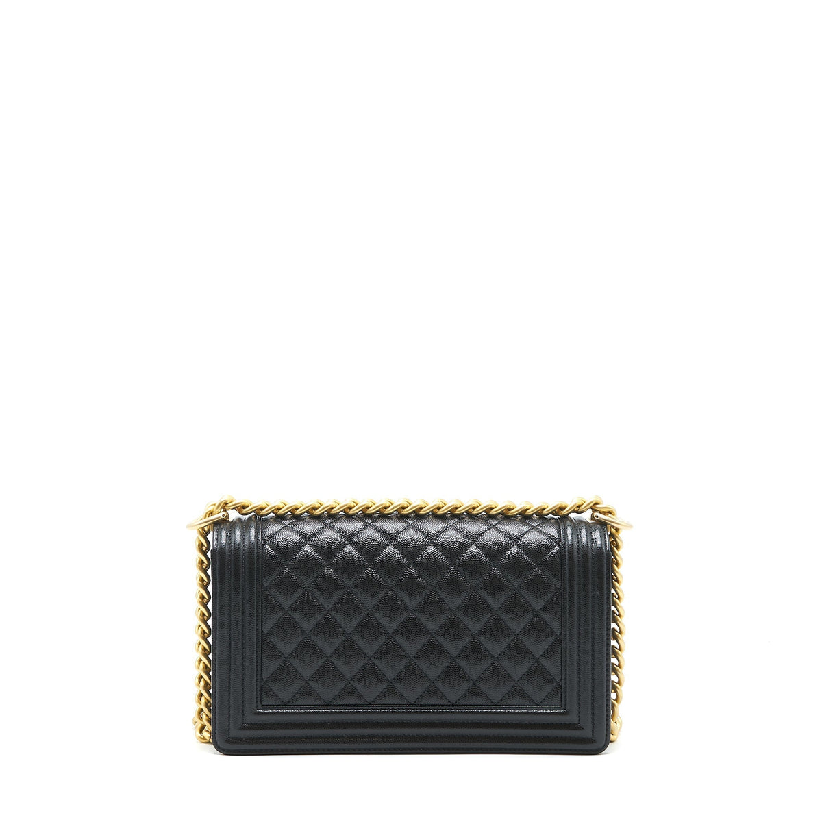 CHANEL MEDIUM LEBOY BLACK CAVIAR GHW
