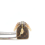 LOUIS VUITTON SPEEDY BANDOULIERE 20 MONOGRAM CANVAS WITH MULTICOLOUR STRAP