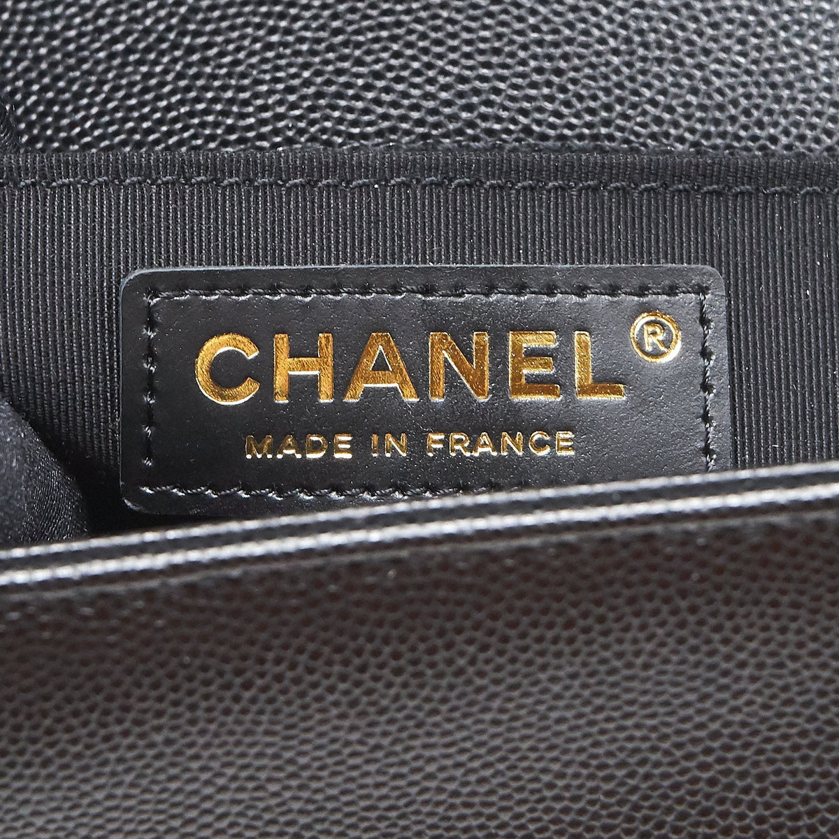 CHANEL MEDIUM LEBOY BLACK CAVIAR GHW