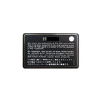 CHANEL SMALL COMPACT WALLET CAVIAR LEATHER INDIGO SHW