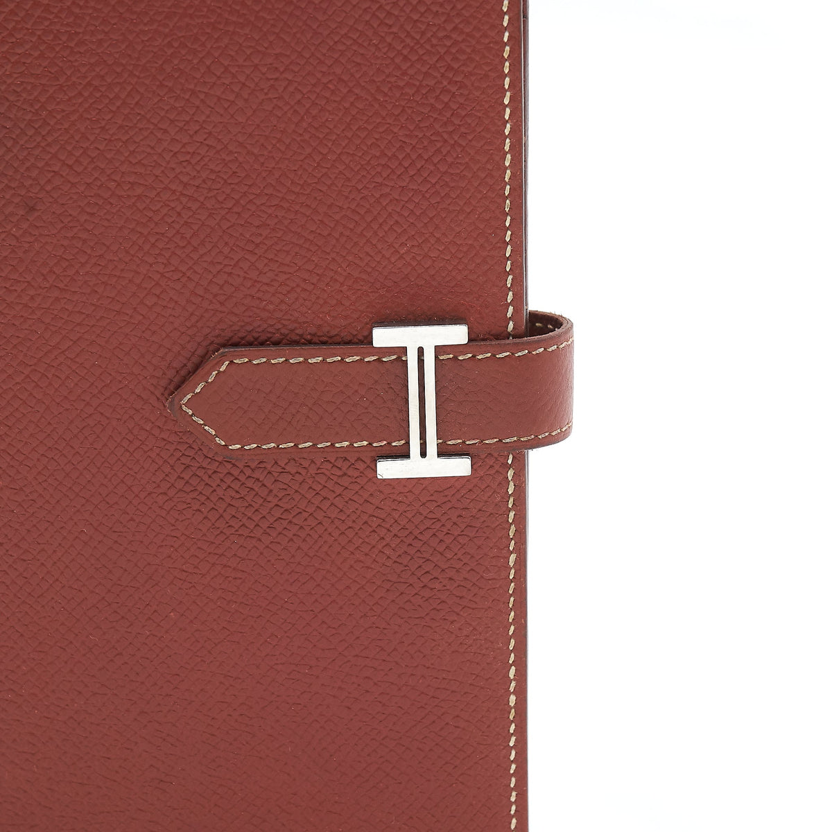 Hermes Bearn Wallet Epsom Brique SHW