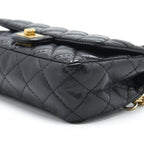 CHANEL 2.55 REISSUE MINI WAIST BELT BAG BLACK GHW