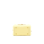 Hermes Mini Lindy Clemence Z1 Jaune Poussin GHW