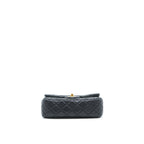 CHANEL PEARL CRUSH MINI RECTANGULAR FLAP BAG LAMBSKIN BLACK GHW