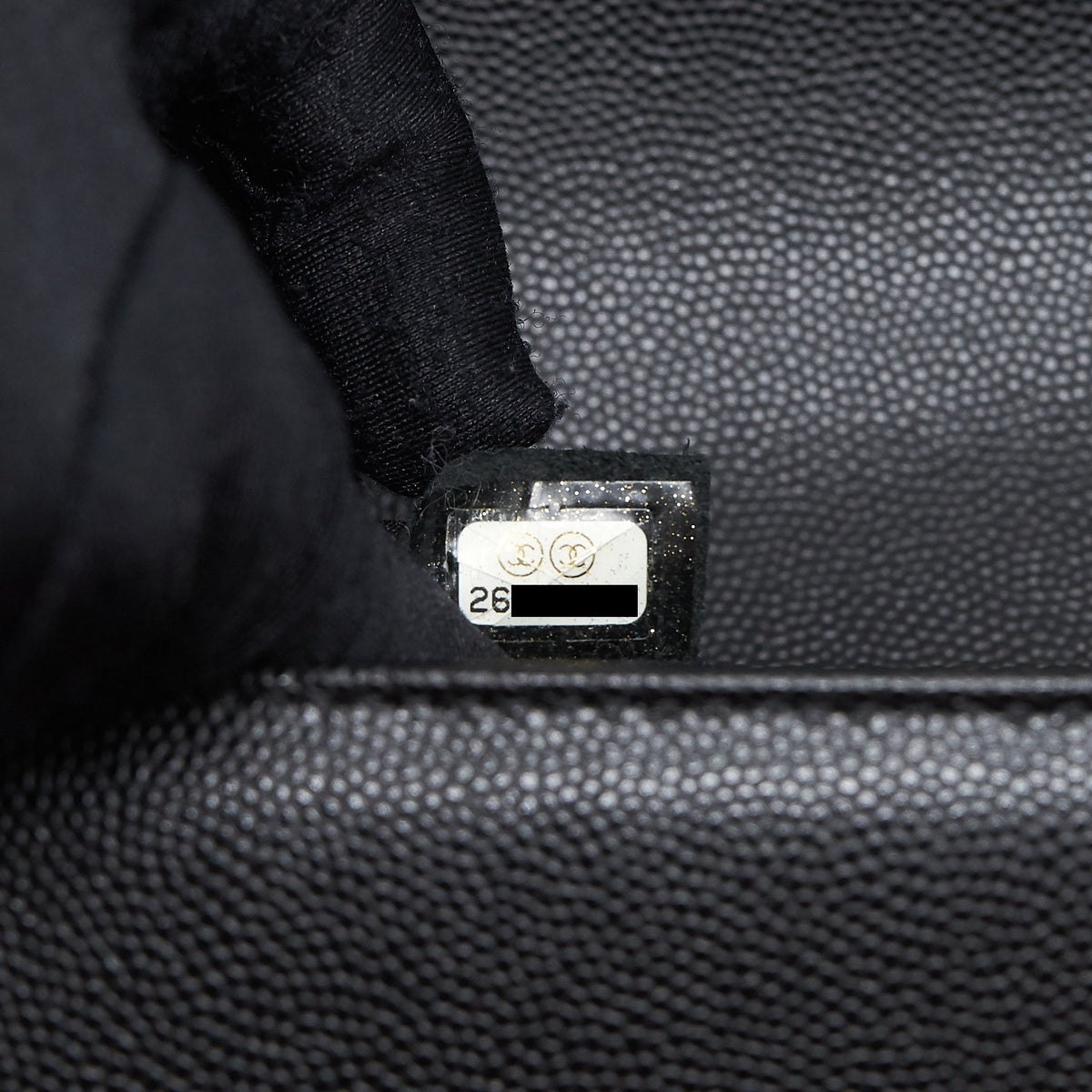 CHANEL MEDIUM LEBOY BLACK CAVIAR GHW