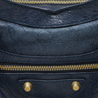 BALENCIAGA CLASSIC CITY BAG NAVY GHW