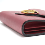 GUCCI GG MARMONT WALLET ON CHAIN RED GHW