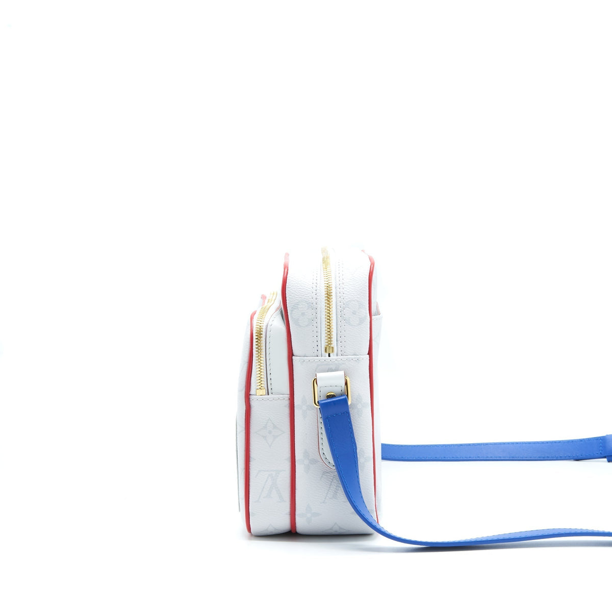 LOUIS VUITTON 2020 LV X NBA WHITE MONOGRAM NIL MESSENGER BAG
