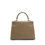 Hermes Kelly 25 Epsom Etoupe GHW