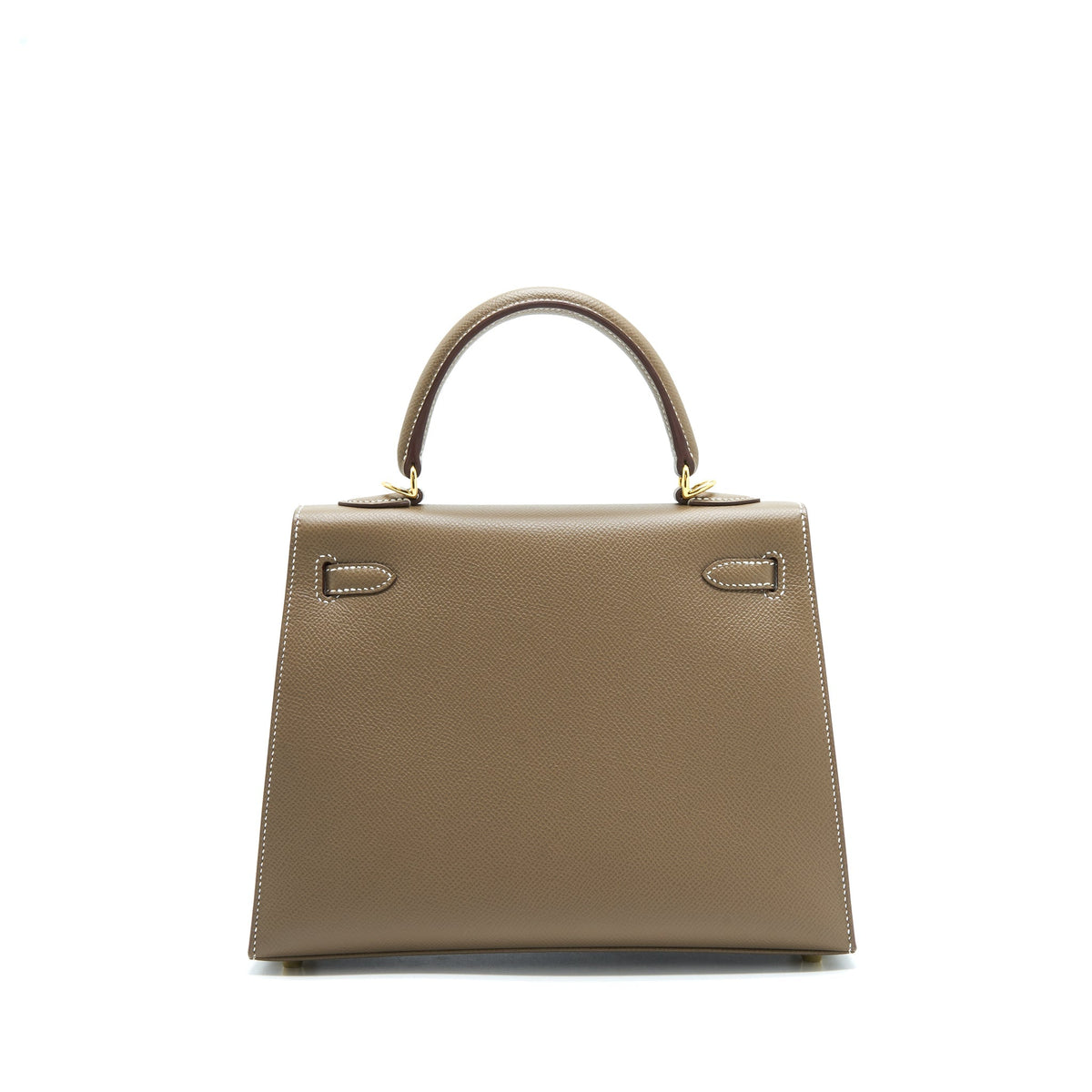 Hermes Kelly 25 Epsom Etoupe GHW