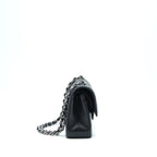 CHANEL SMALL CLASSIC FLAP BAG CAVIAR BLACK SHW(MICROCHIP)
