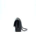 CHANEL SMALL CLASSIC FLAP BAG CAVIAR BLACK SHW(MICROCHIP)