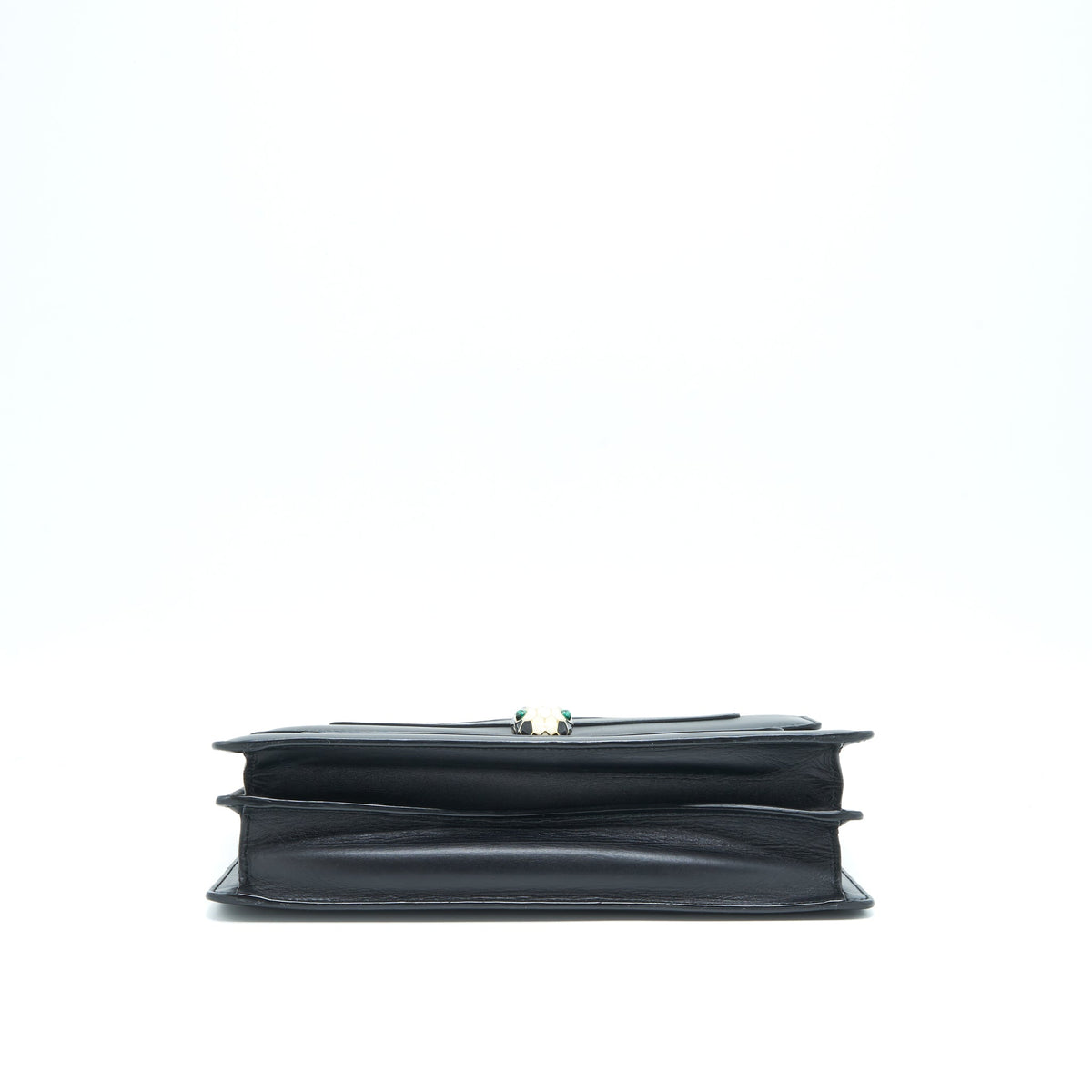 BVLGARI SERPENTI SHOULDER BAG BLACK