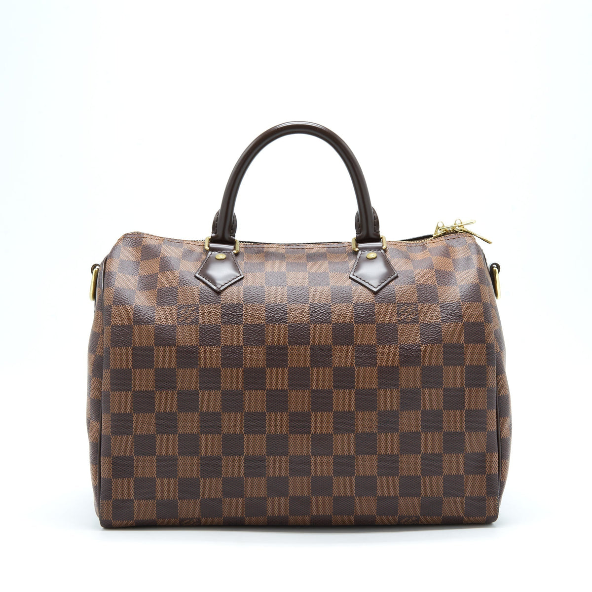 LOUIS VUITTON SPEEDY BANDOULIERE 30 DAMIER EBENE CANVAS
