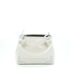 BALENCIAGA CABAS FABRIC/LEATHER OFF WHITE SHW