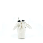 BALENCIAGA CABAS FABRIC/LEATHER OFF WHITE SHW