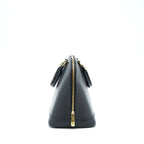 LOUIS VUITTON ALMA BAG EPI BLACK GHW