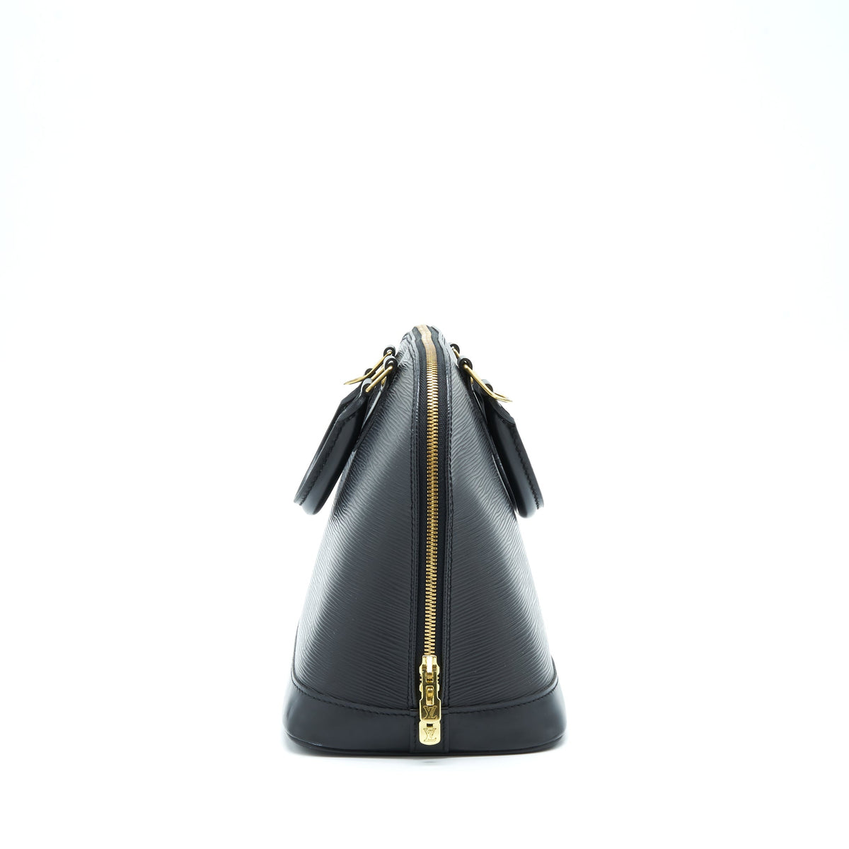 LOUIS VUITTON ALMA BAG EPI BLACK GHW