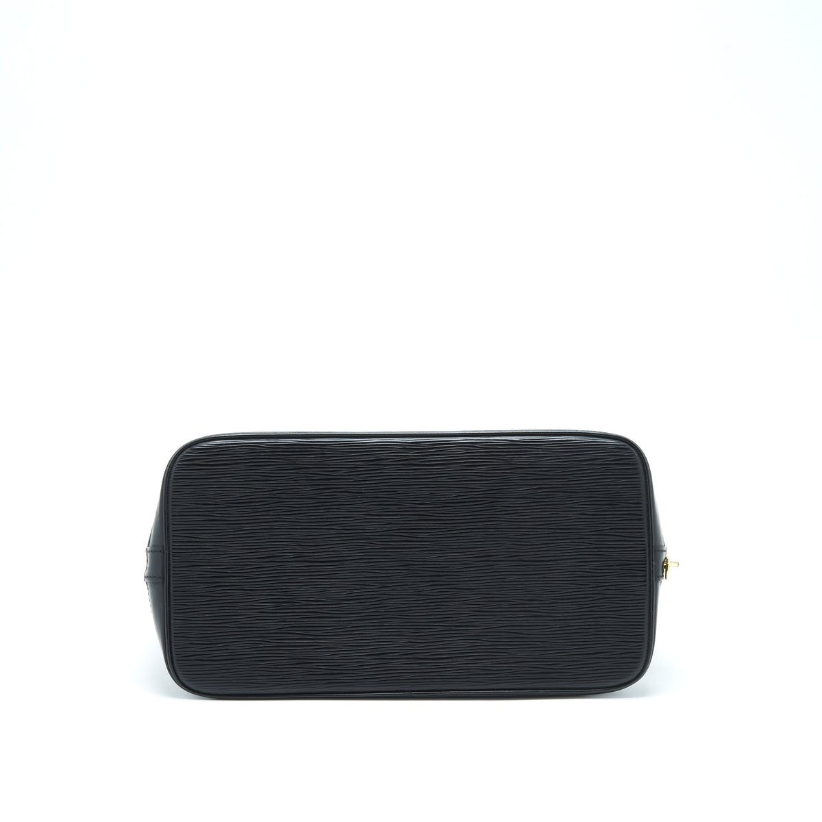LOUIS VUITTON ALMA BAG EPI BLACK GHW