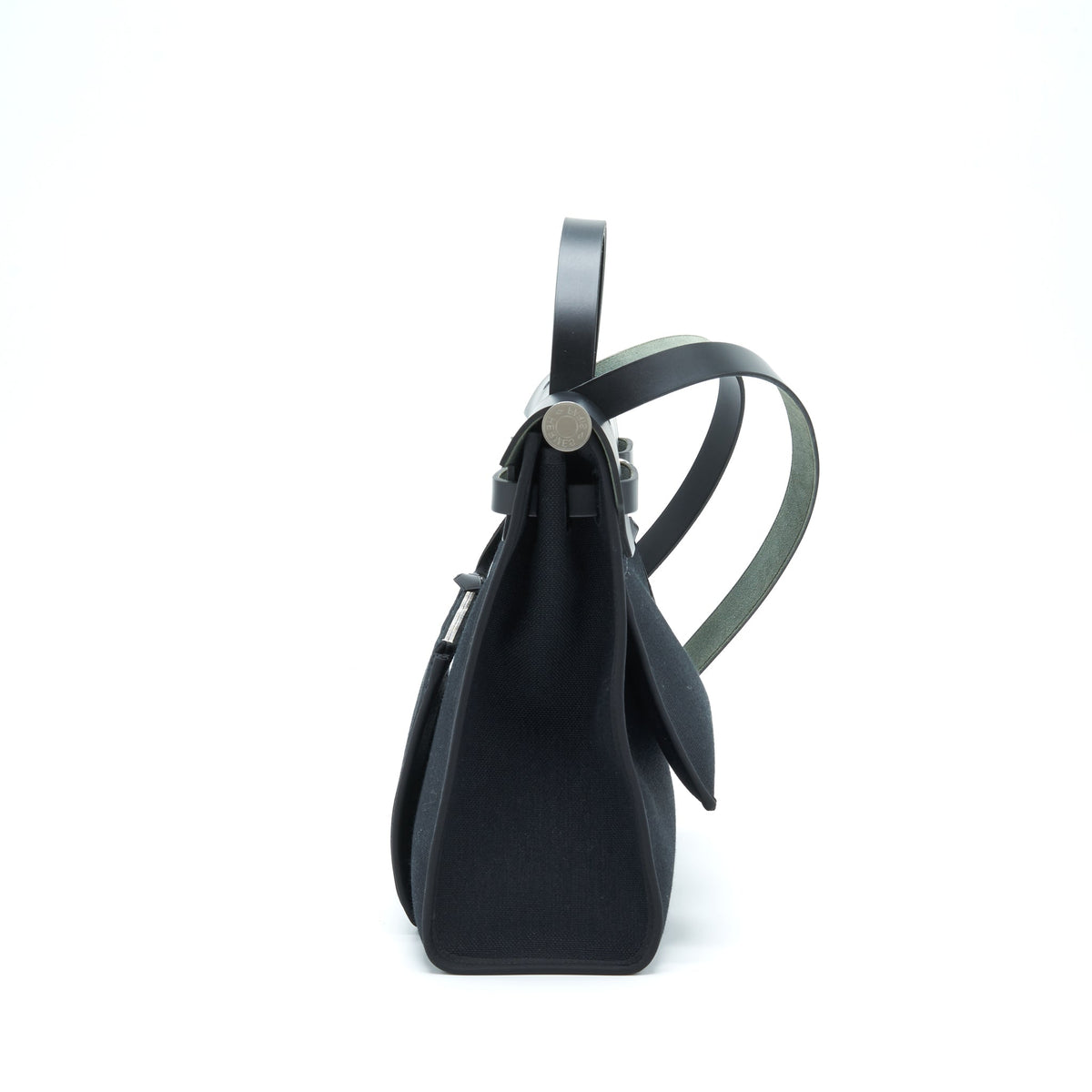 HERMES HERBAG SELLIER ZIP 31 BAG BLACK SHW