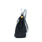 HERMES HERBAG RETOURNE ZIP 31 BAG BLACK GHW