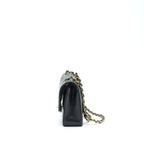 CHANEL MEDIUM CLASSIC DOUBLE FLAP BAG CAVIAR BLACK GHW (MICROCHIP)