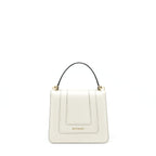 BVLGARI TOP HANDLE SERPENTI BAG WHITE