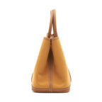HERMES GARDEN PARTY 36 OFFICER BICOLOUR DUNE-MAGNOLIA/GOLD SHW