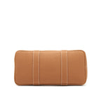 HERMES GARDEN PARTY 36 OFFICER BICOLOUR DUNE-MAGNOLIA/GOLD SHW