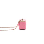 CHANEL SMALL VANITY WITH CHAIN PINK
