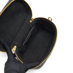 DIOR SMALL DIORTRAVEL VANITY CASE BLACK GHW WITH AN EXTRA TWILLY