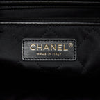 CHANEL 22 HANDBAG SHINY CALFSKIN BLACK GHW (MICROCHIP)