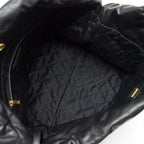CHANEL 22 HANDBAG SHINY CALFSKIN BLACK GHW (MICROCHIP)