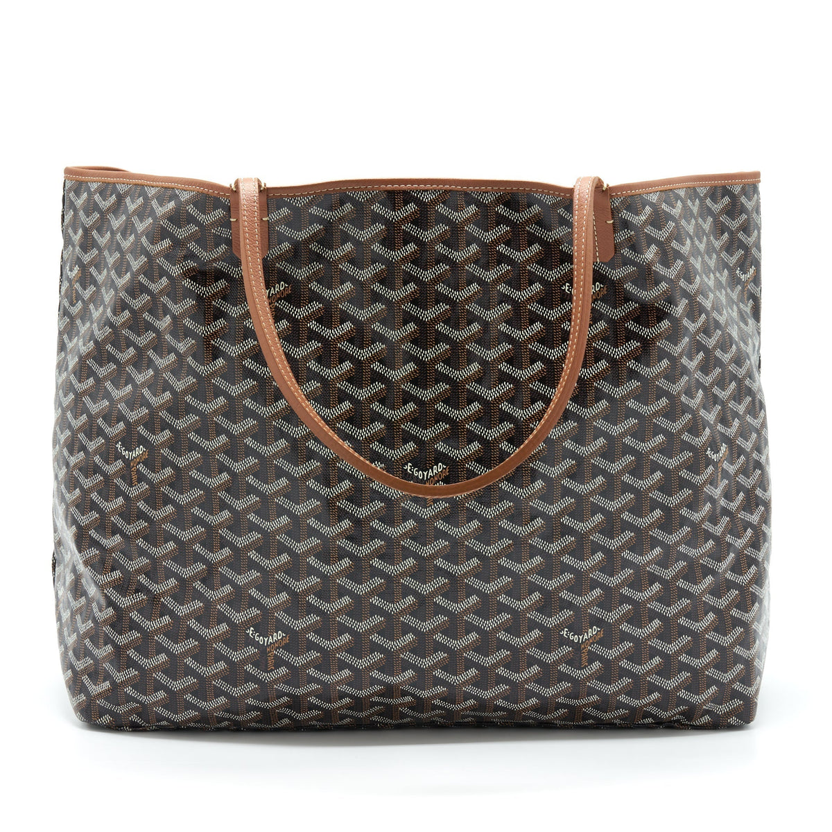 GOYARD SAINT LOUIS TOTE GM BROWN/MULTICOLOUR