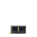 GUCCI JACKIE 1961 CHAIN WALLET BLACK GHW