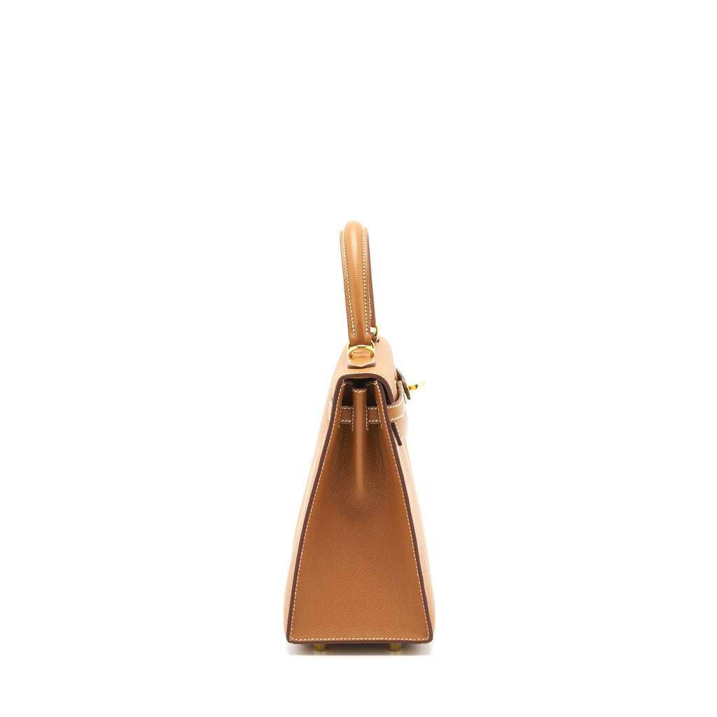 HERMES KELLY 25 EPSOM 37 GOLD GHW