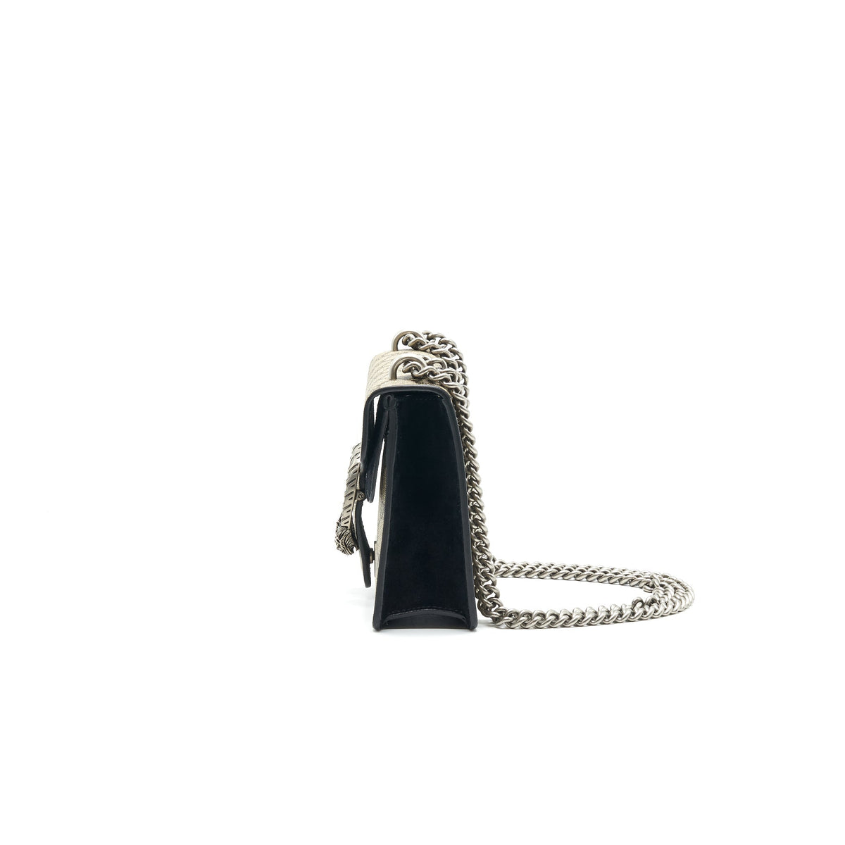GUCCI DIONYSUS GG SUPREME MINI BAG BLACK